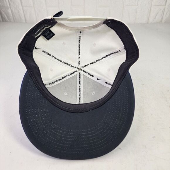 Nike Golf Hat Cap White Blue Snapback Hats - Picture 7 of 10